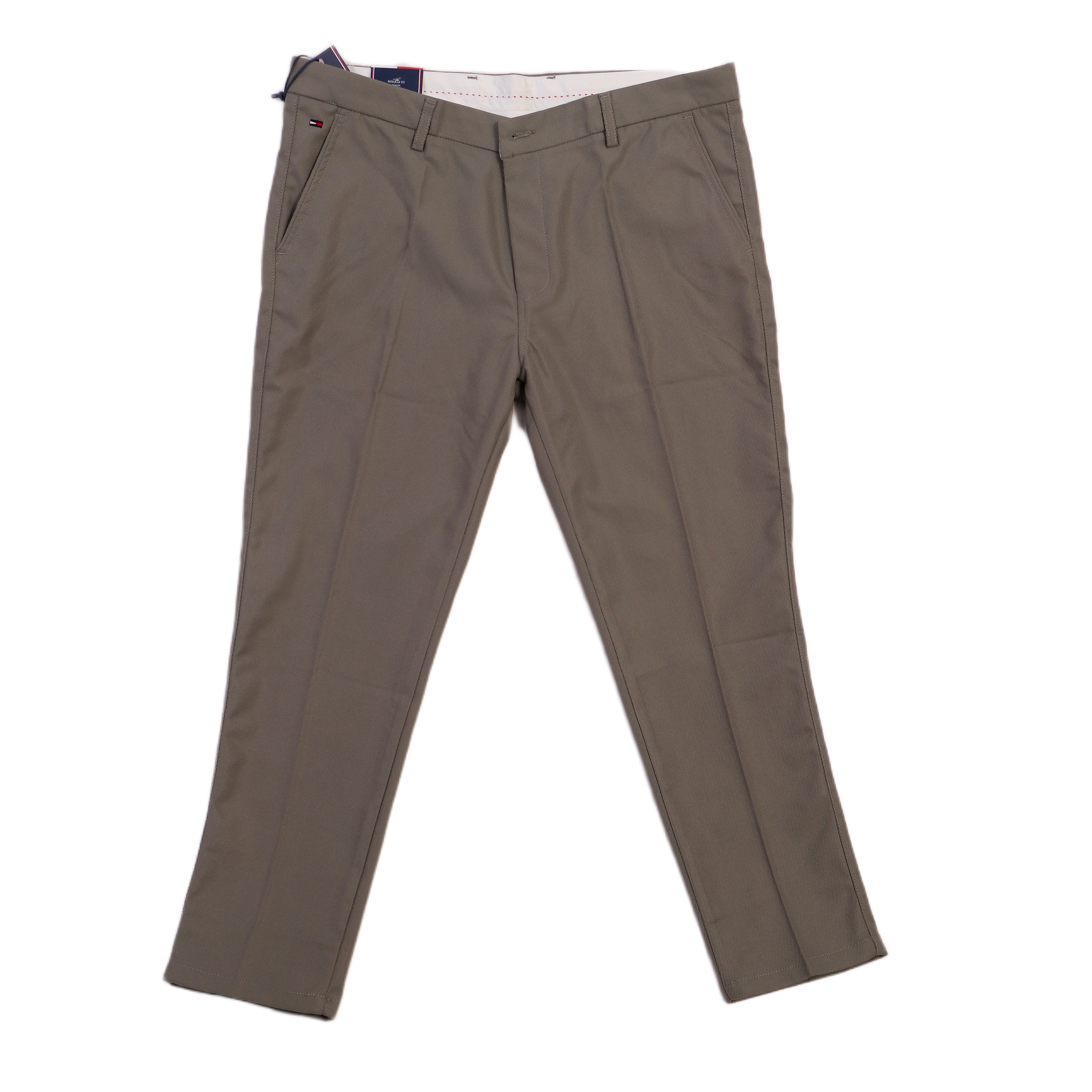 TOMMY HILFIGER Radiant Sable Umber Tailored Fit Stretch Chino Pants