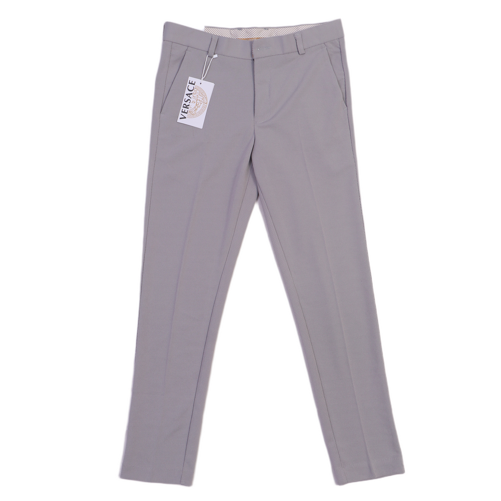 VERSACE Opulent Mist Regular Fit Tailored Trousers