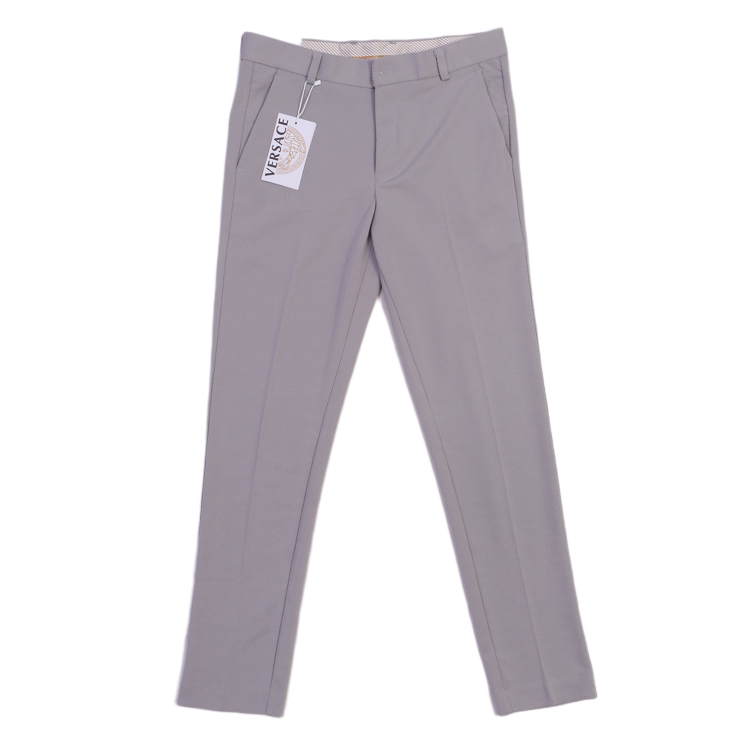 VERSACE Opulent Mist Regular Fit Tailored Trousers