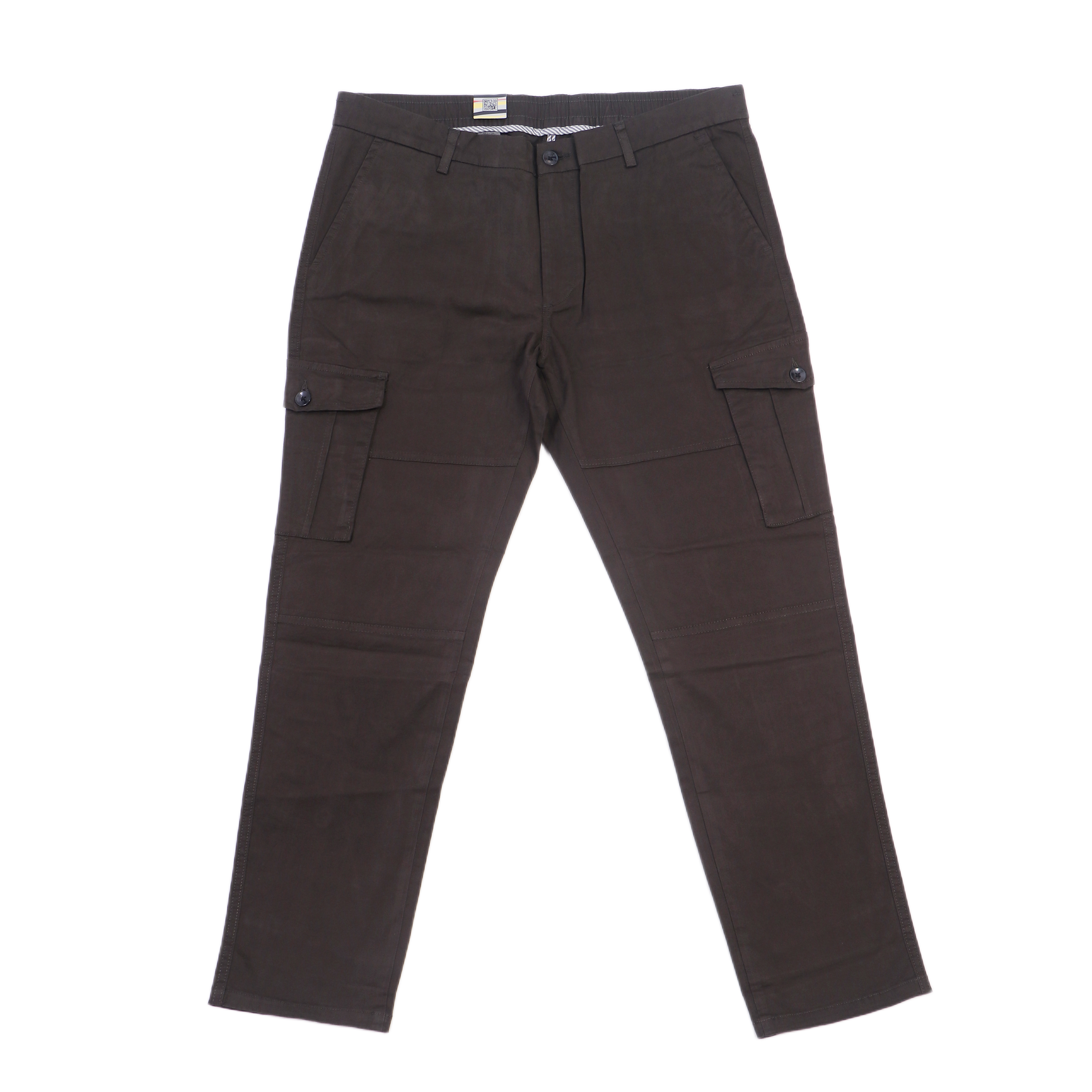 MANGO Seraphic Umber Tailored Fit Cargo Trousers
