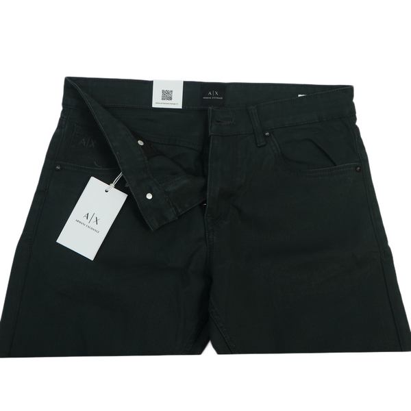 A|X Opulent Juniper Smoke Tailored Slim Fit Stretch Denim Jeans