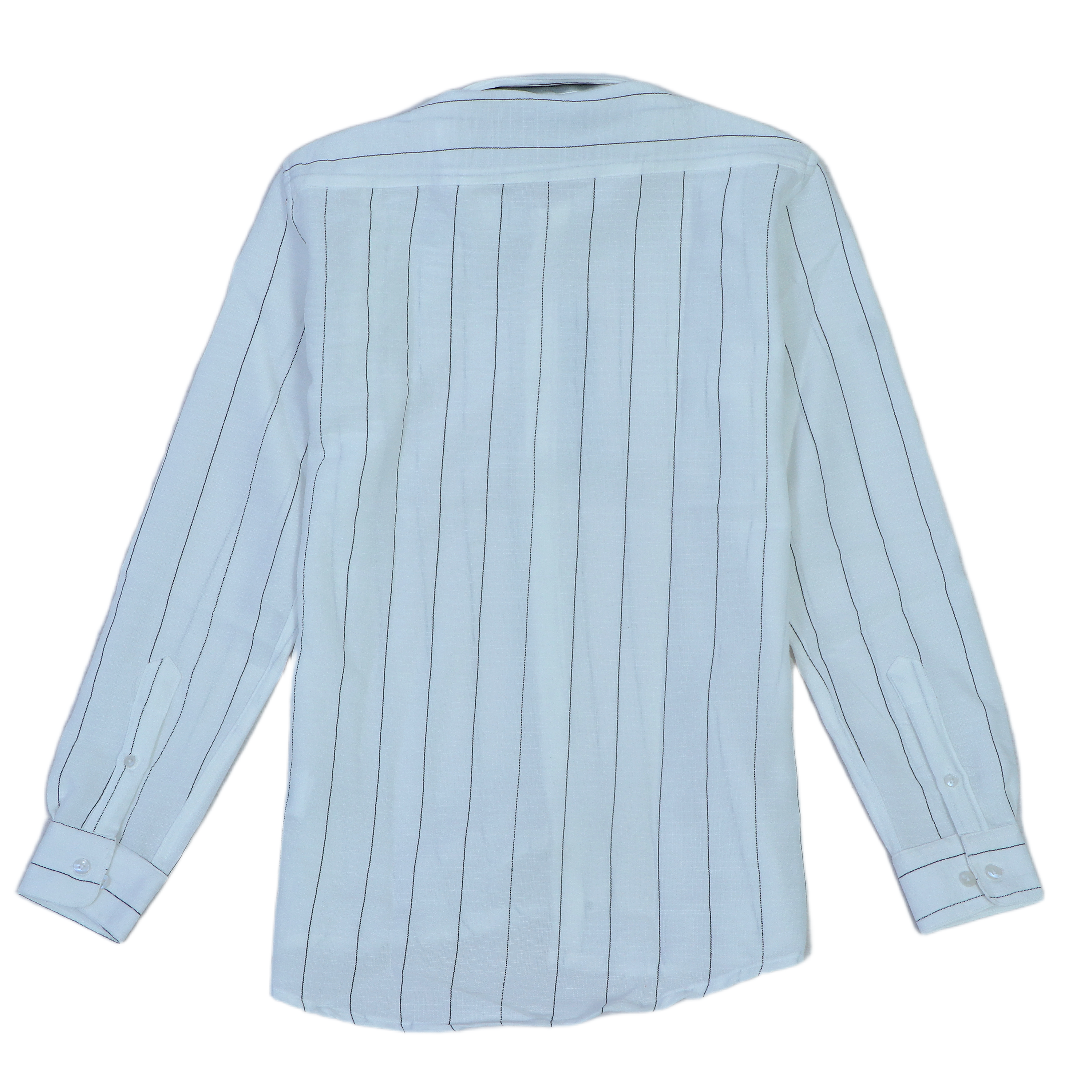 CALVIN KLEIN JEANS Whimsical Azure Long Sleeve Striped Shirt