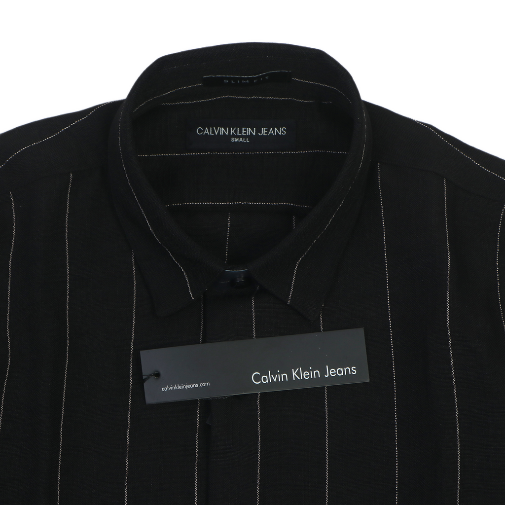 CALVIN KLEIN Whimsical Amber Drift Slim Fit Long Sleeve Shirt