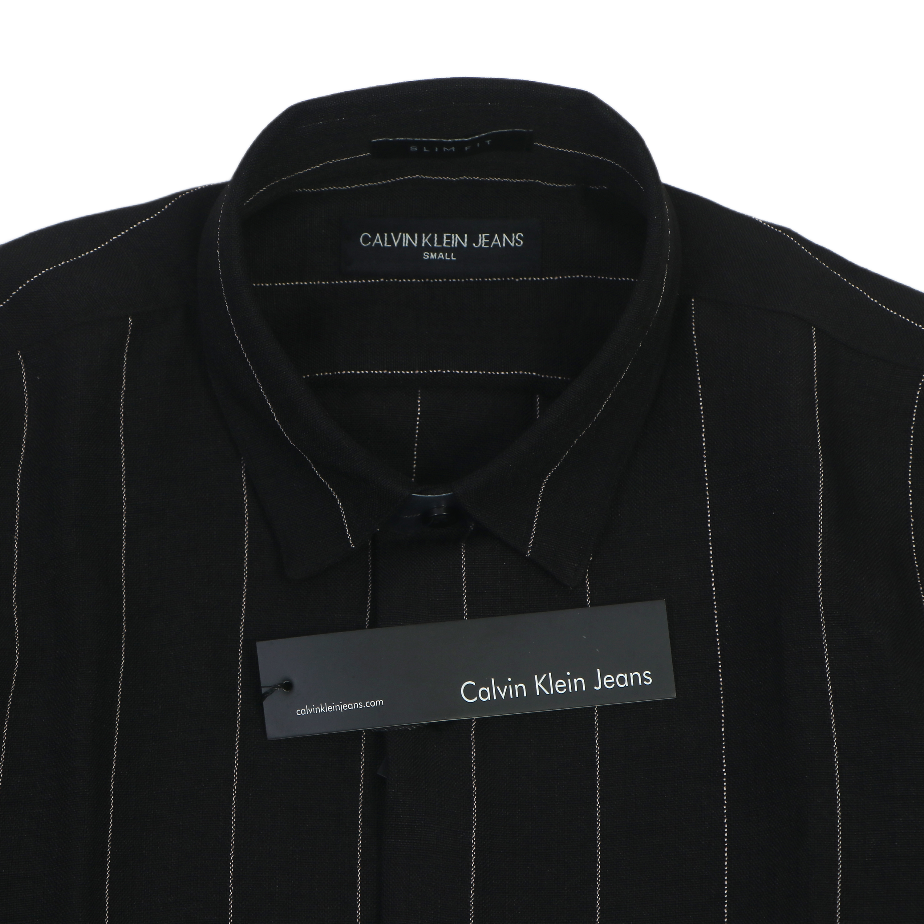 CALVIN KLEIN Whimsical Amber Drift Slim Fit Long Sleeve Shirt