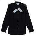 CALVIN KLEIN JEANS Onyx Luxe Slim Fit Long Sleeve Button-Up Shirt