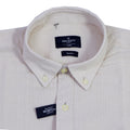 HACKETT Moonstone Silver Tailored Fit Long Sleeve Button-Up Shirt