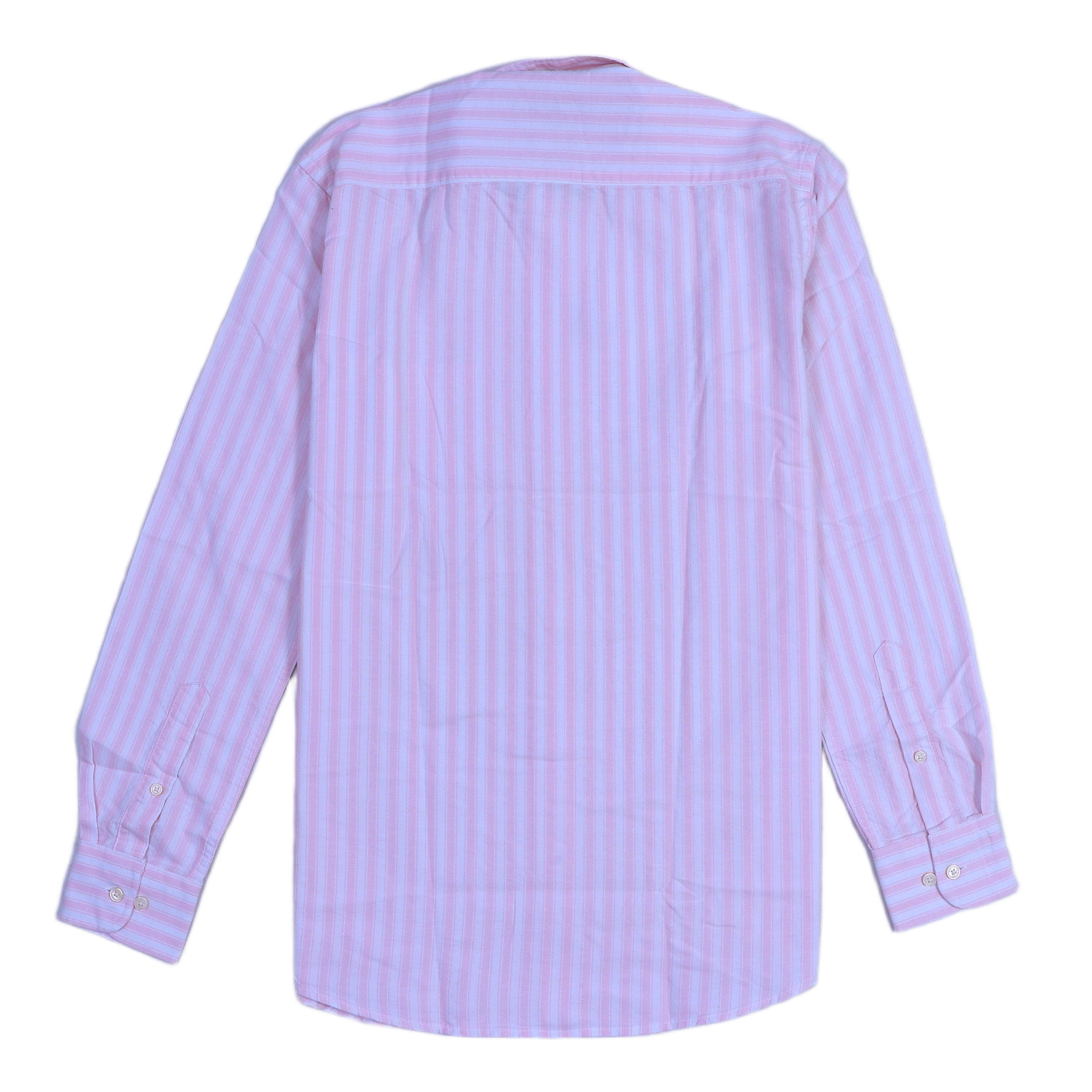 TOMMY HILFIGER Blush Petal Tailored Fit Long Sleeve Striped Shirt
