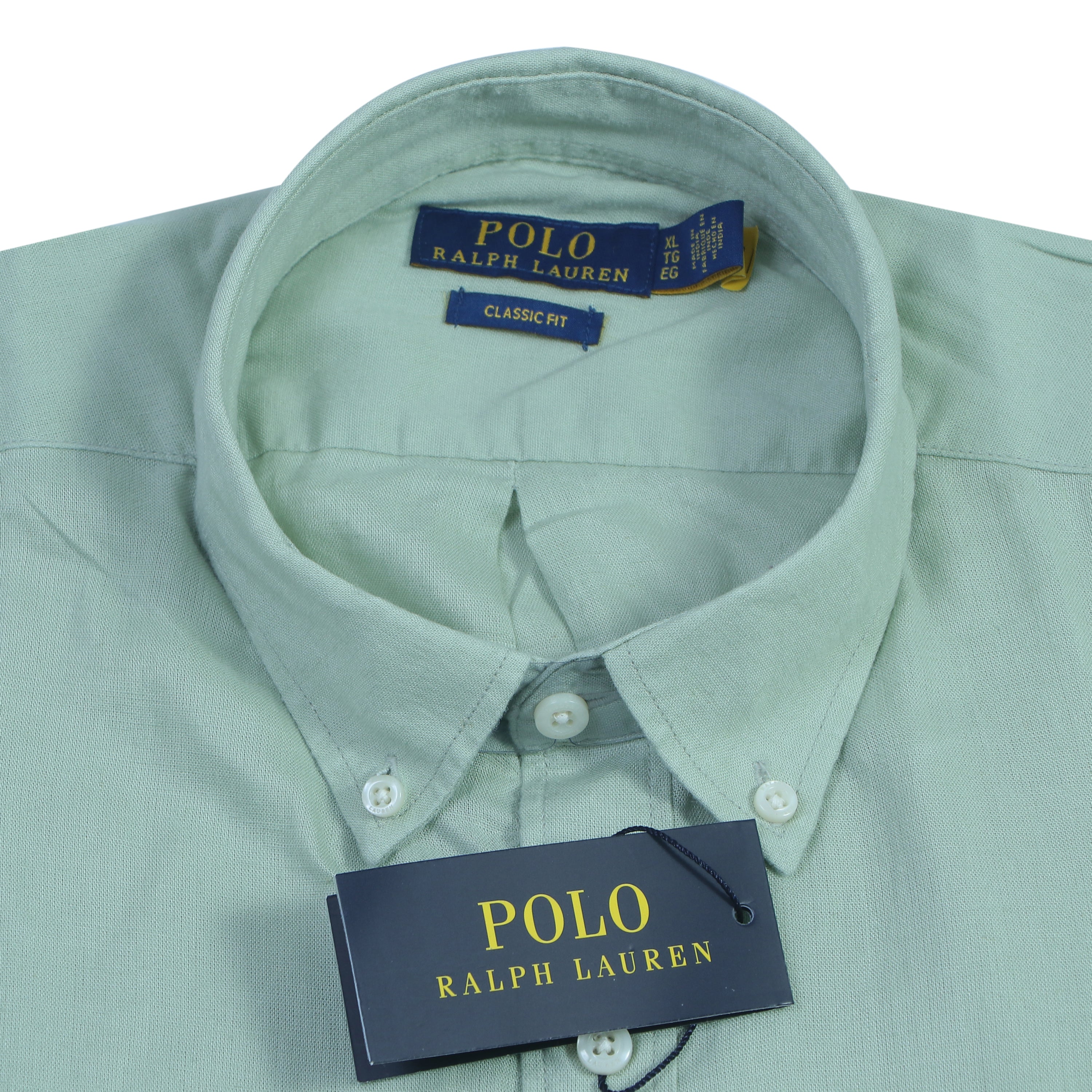 POLO RALPH LAUREN Tranquil Mint Classic Fit Long Sleeve Button-Down Shirt