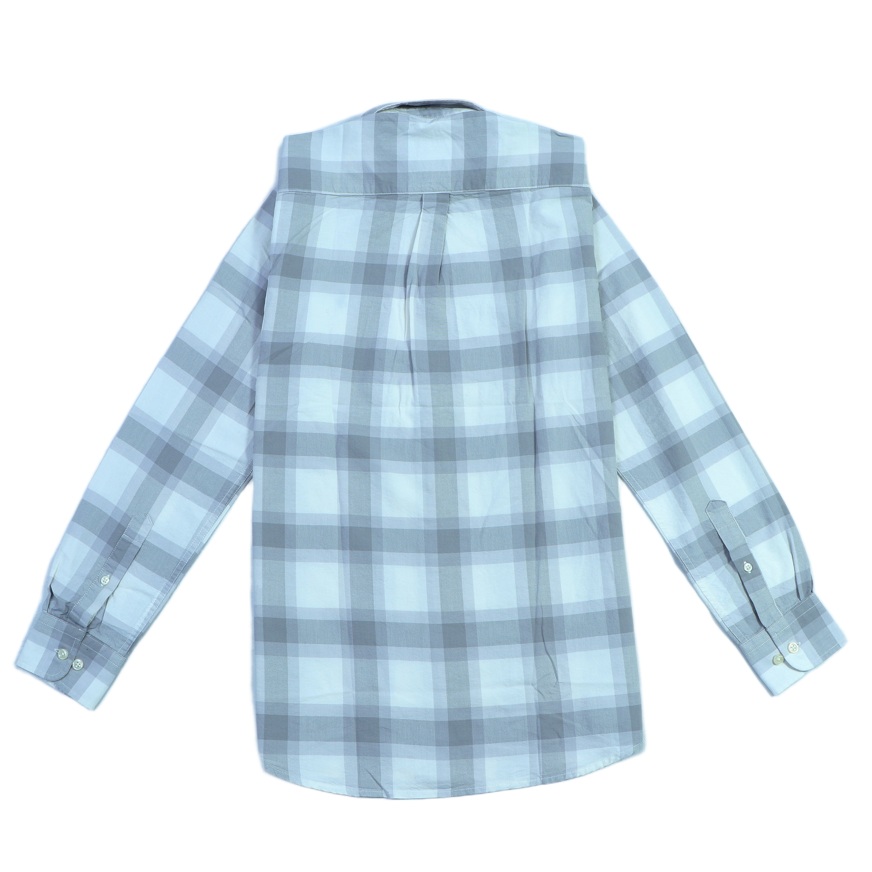 POLO RALPH LAUREN Ethereal Ash Tailored Fit Long Sleeve Plaid Shirt
