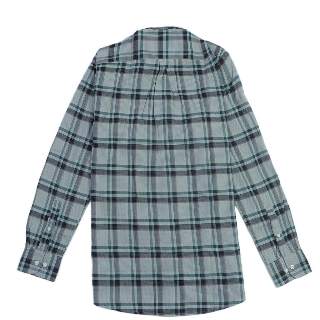 POLO RALPH LAUREN Mystic Emerald Classic Fit Long Sleeve Plaid Shirt