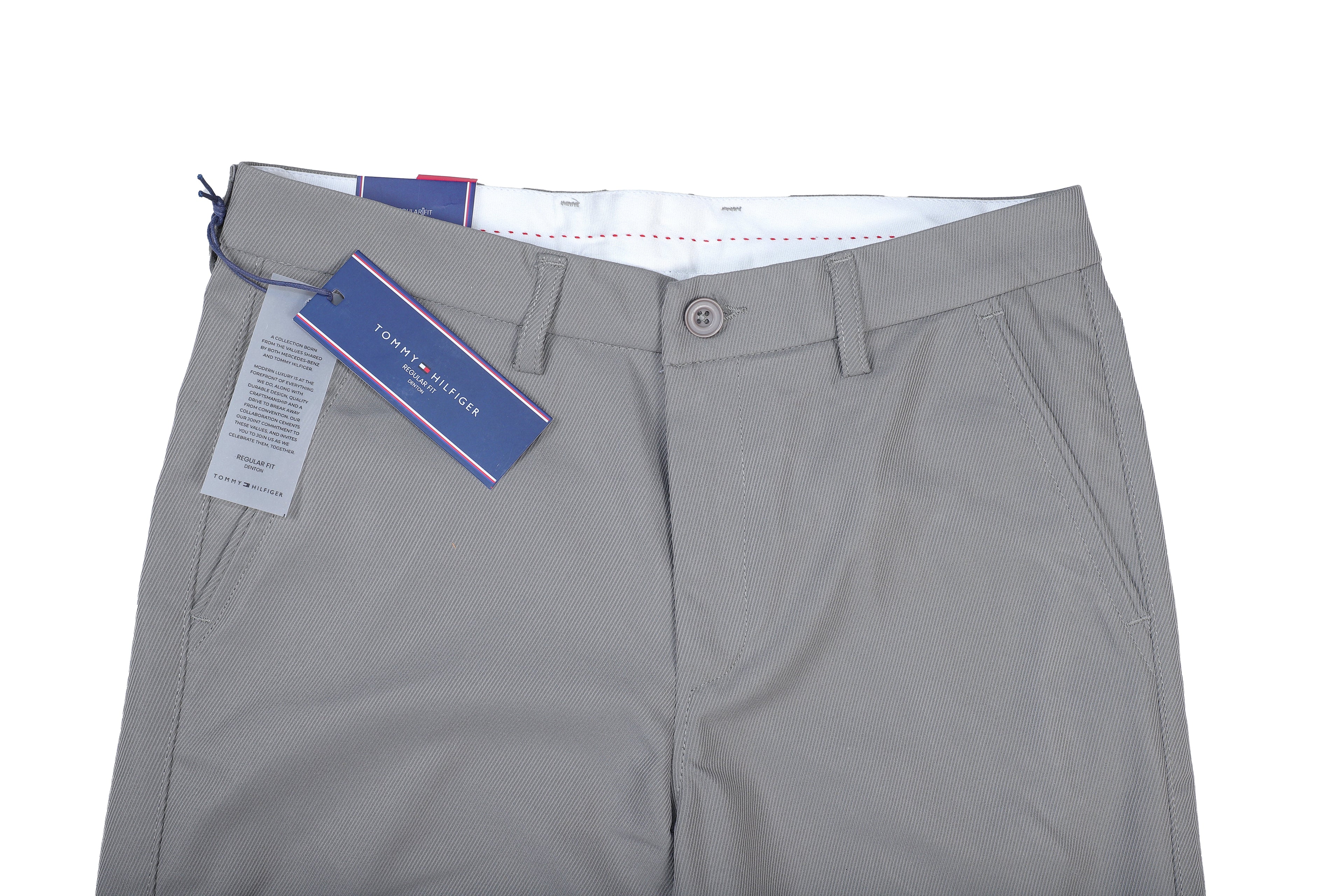 Tommy Hilfiger Classic Fit Chino Pants in Light Grey