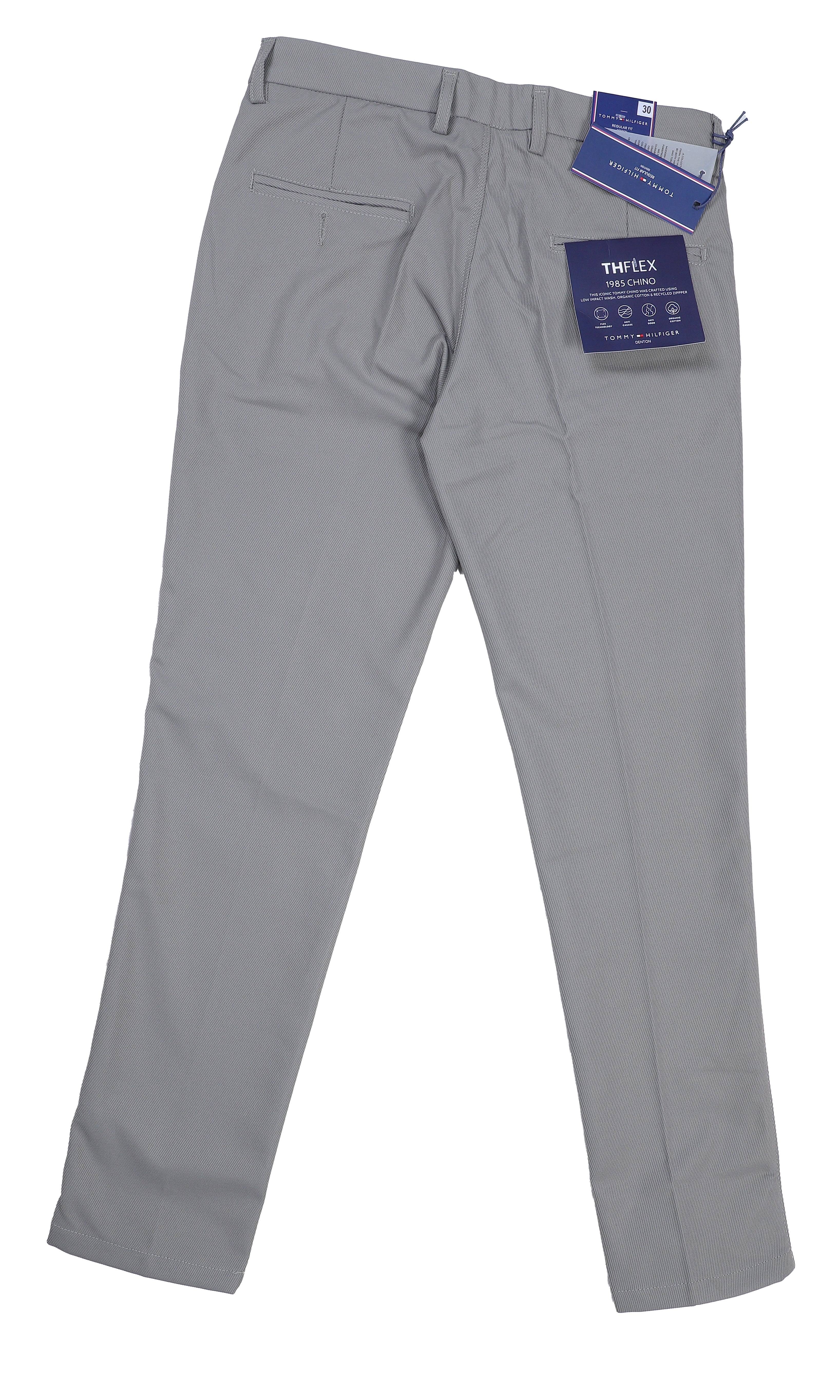 Tommy Hilfiger Classic Fit Chino Pants in Light Grey