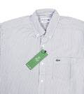 Lacoste Classic Striped Button-Up Shirt