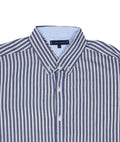 TOMMY HILFIGER Oceanic Slate Tailored Fit Long Sleeve Button-Down Shirt