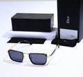 DIOR Opulent Onyx Chic Square Sunglasses