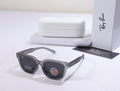 RAY-BAN Serene Foggy Oversized Frame Polarized Square Sunglasses
