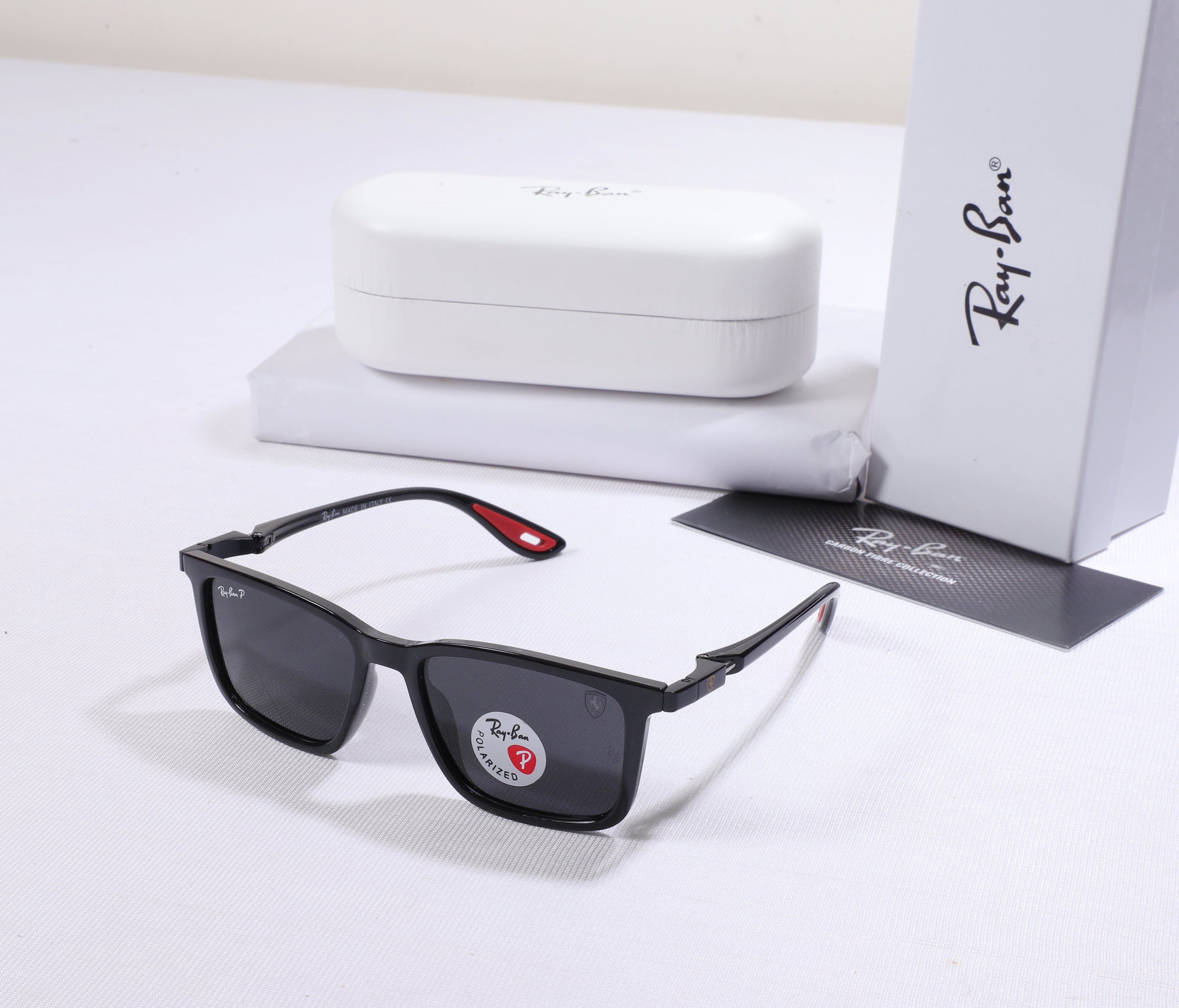 RAY-BAN Celestial Onyx Stylish Frame Sunglasses with Premium Case