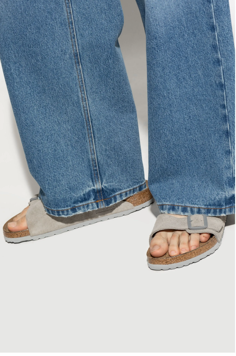 BIRKENSTOCK Untamed Sable Umber Casual Suede Sandals