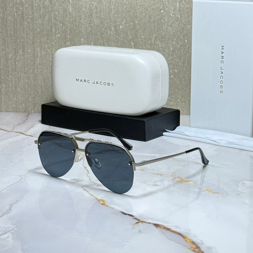 MARC JACOBS Ethereal Sapphire Luxe Aviator Sunglasses