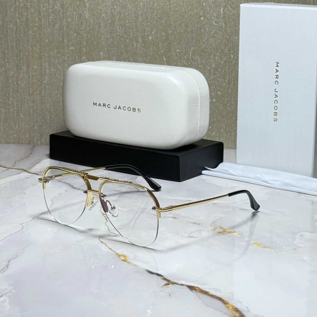 MARC JACOBS Ethereal Sapphire Luxe Aviator Sunglasses