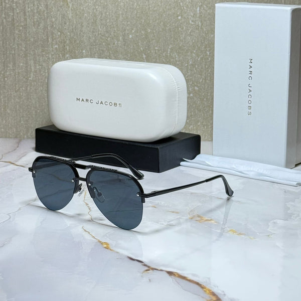 MARC JACOBS Ethereal Sapphire Luxe Aviator Sunglasses