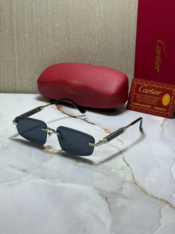 CARTIER Mystic Jade Luxe Square Sunglasses with Ombre Lenses