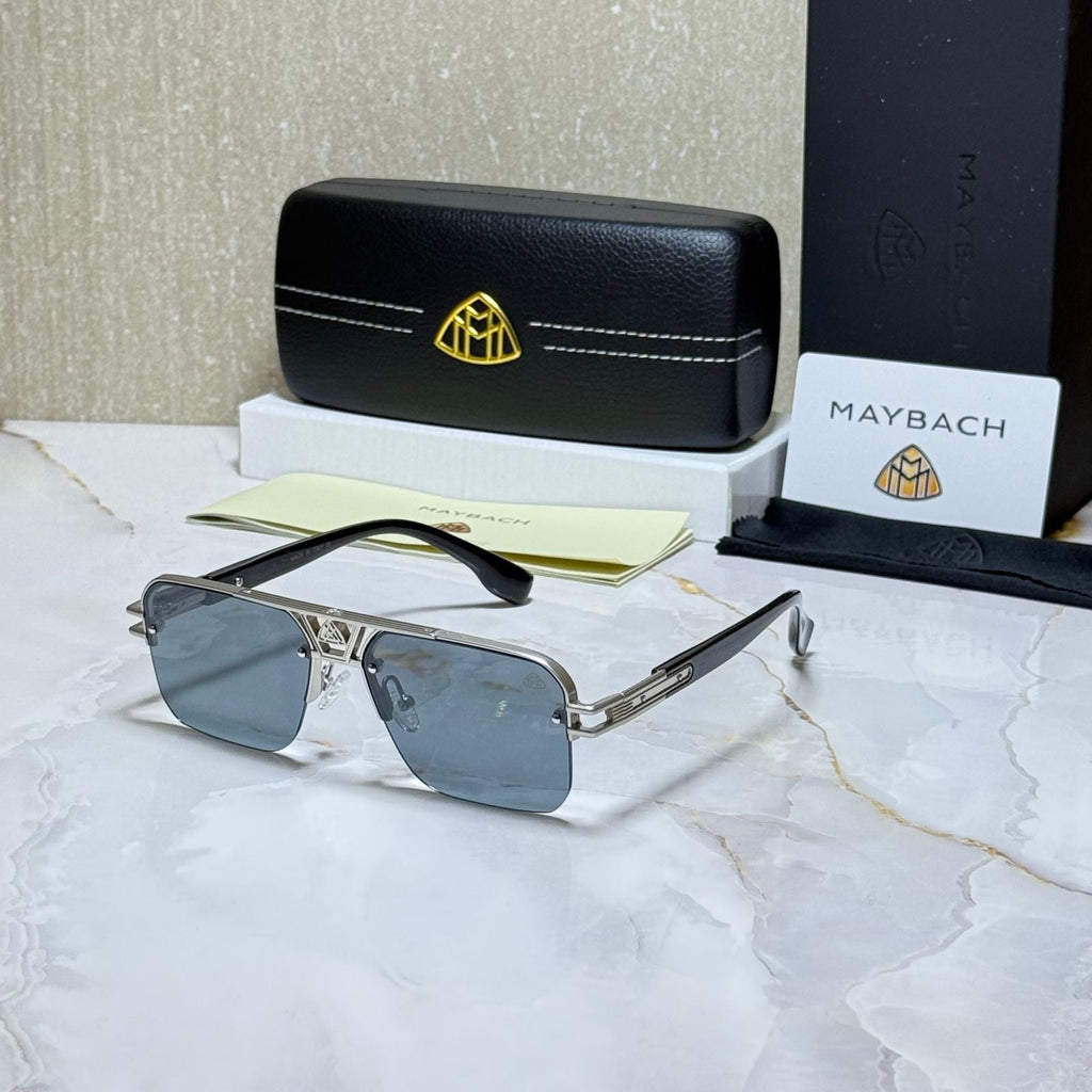 MAYBACH Celestial Onyx Luxe Aviator Sunglasses