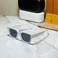 LOUIS VUITTON Celestial Ivory Premium Square Frame Sunglasses