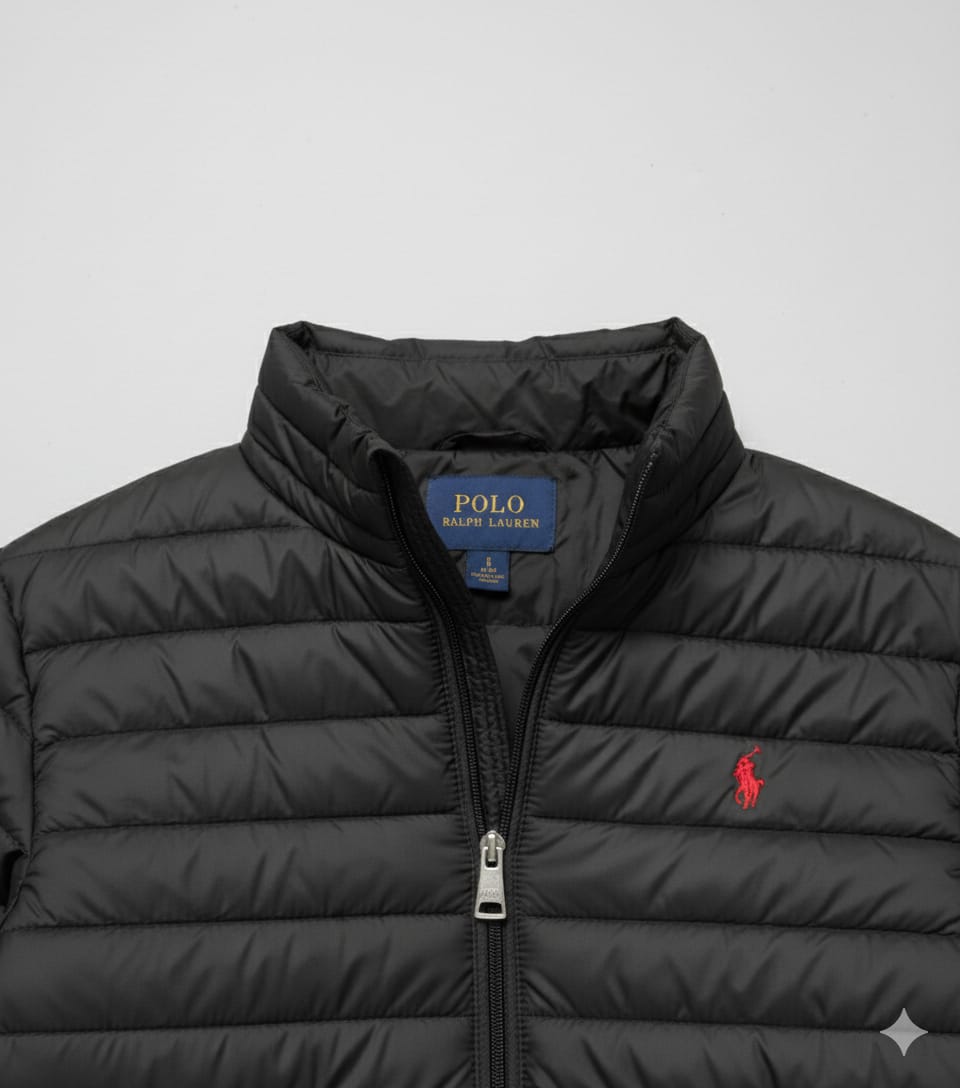 POLO RALPH LAUREN Obsidian Mist Tailored Fit Lightweight Quilted Jacket
