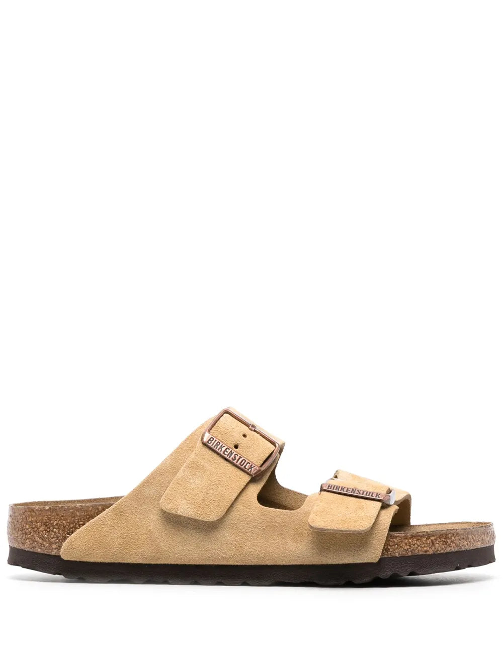 BIRKENSTOCK Sand Dune Suede Buckled Slide Sandals
