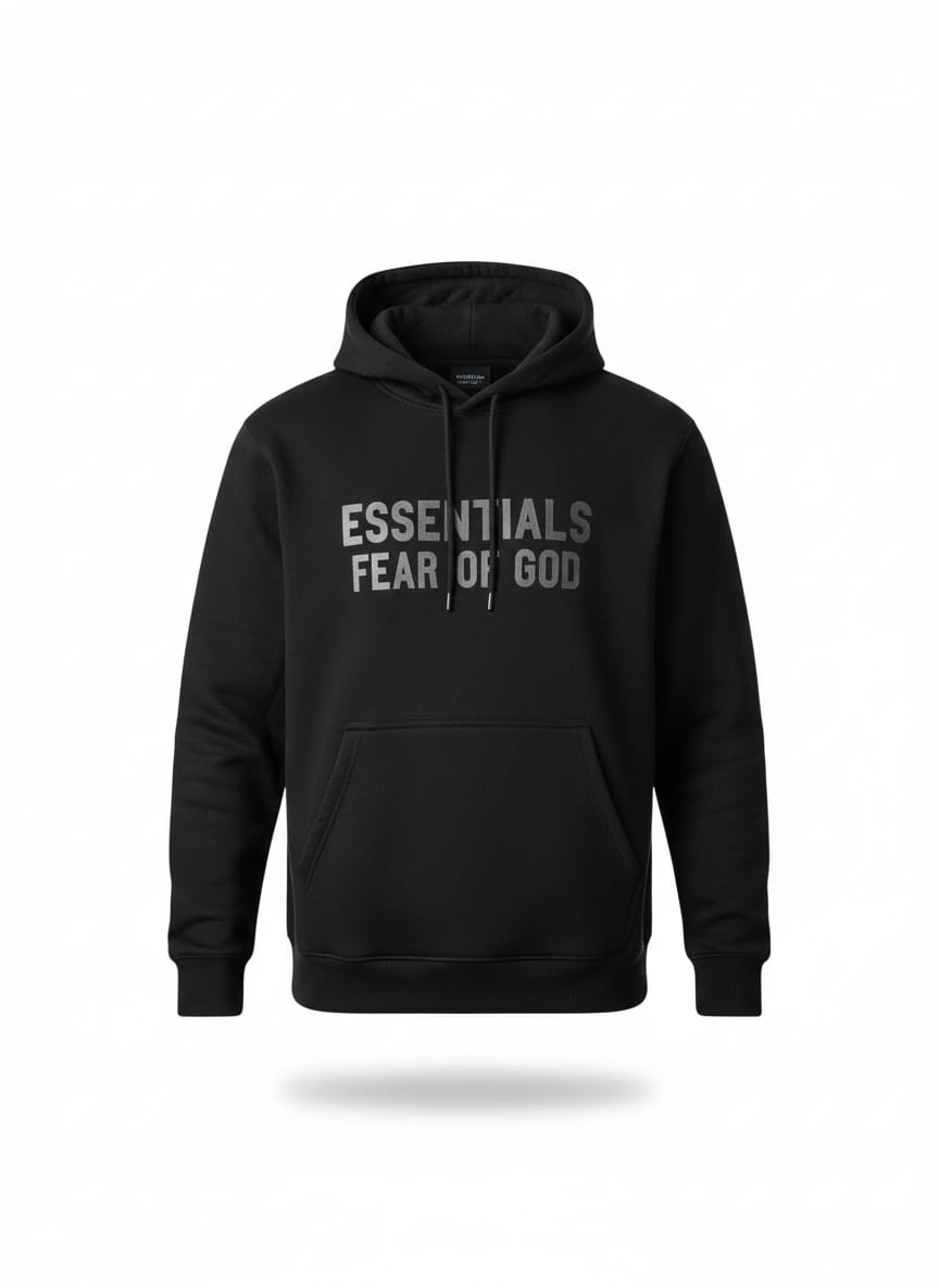 ESSENTIALS Fear of God Classic Logo Hoodie