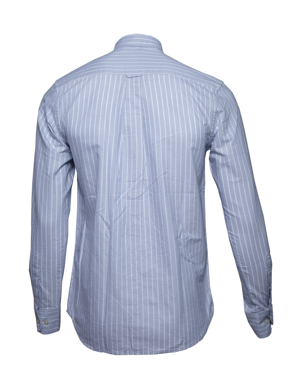 SUPERDRY Silver Mist Classic Fit Long Sleeve Oxford Shirt