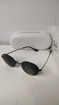 Ray-Ban Oval Sunglasses with Black Lenses
