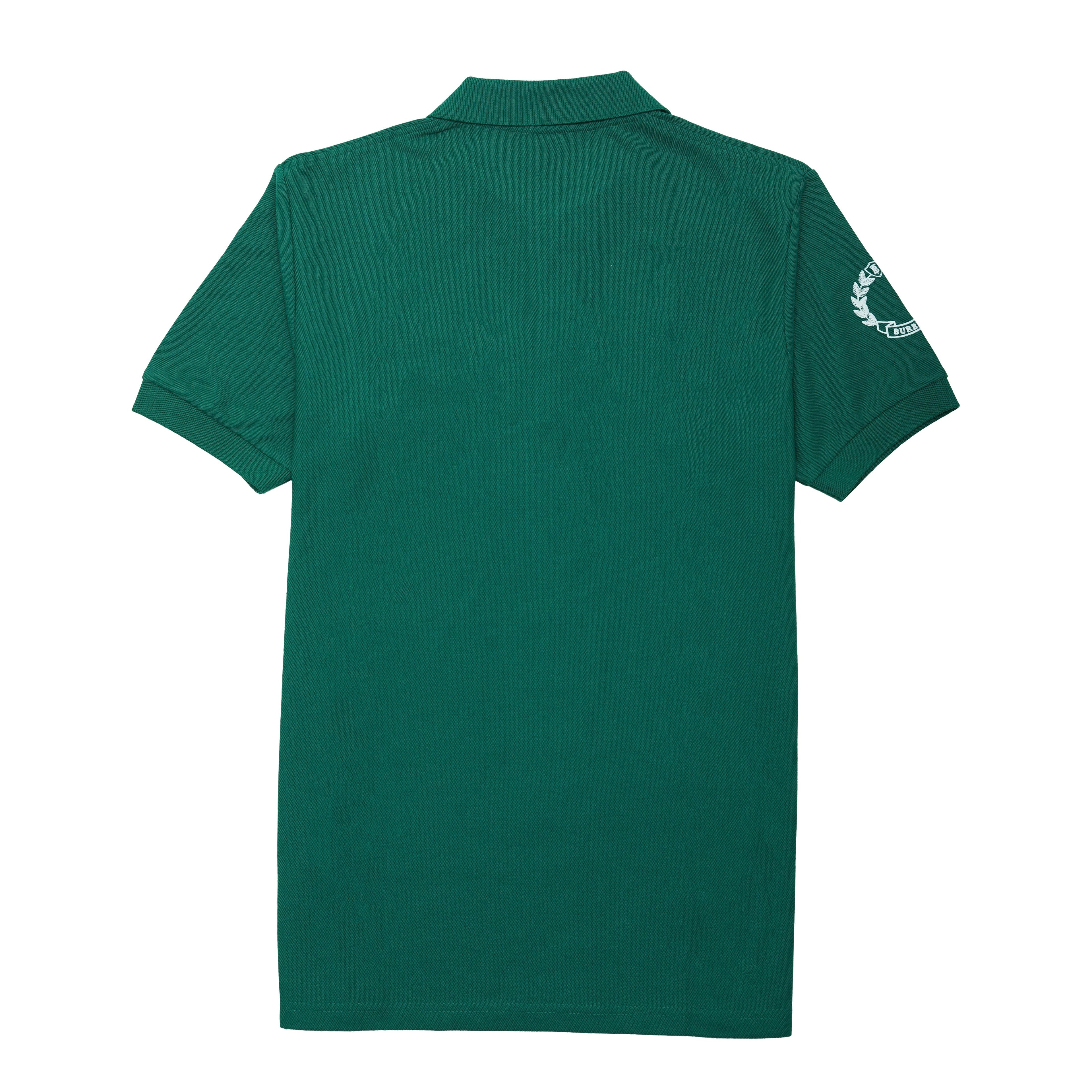 BURBERRY Enchanted Emerald Classic Fit Bear Embroidered Polo