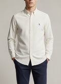 POLO RALPH LAUREN Serene Almond Classic Fit Long Sleeve Button-Down Shirt