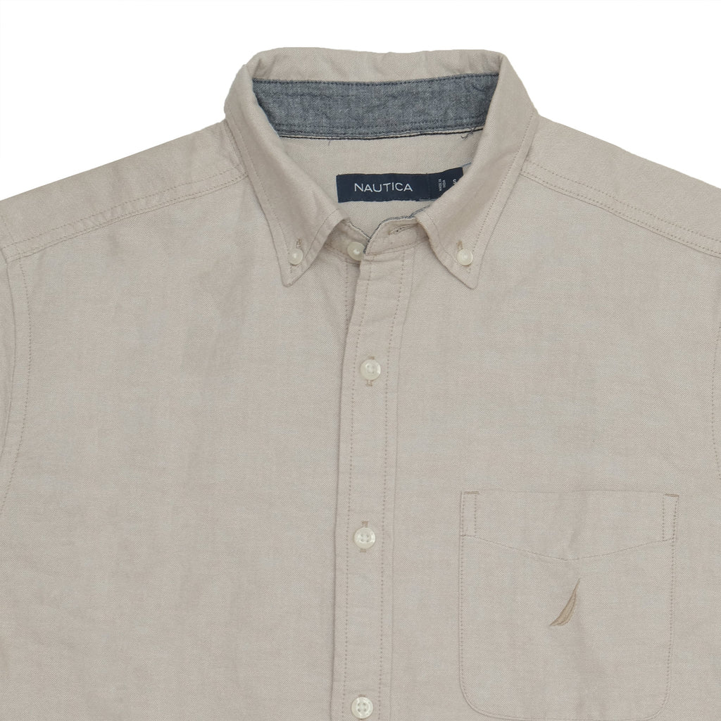 NAUTICA Desert Mirage Classic Fit Short Sleeve Button-Up Shirt