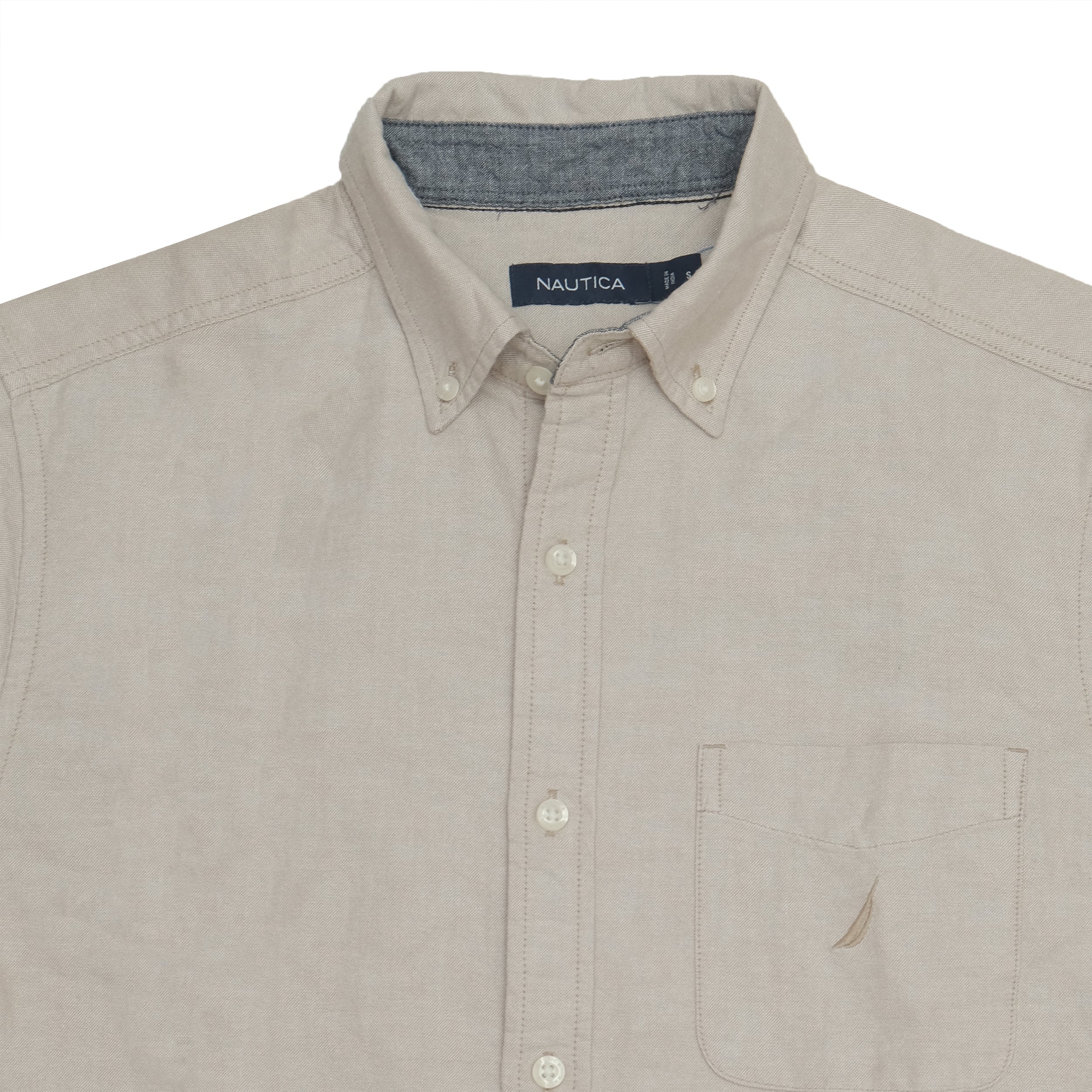 NAUTICA Desert Mirage Classic Fit Short Sleeve Button-Up Shirt