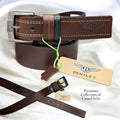 BENTLEY Premium Casual Leather Belt Collection