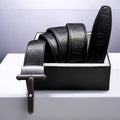 Montblanc Classic Leather Belt with Signature Buckle