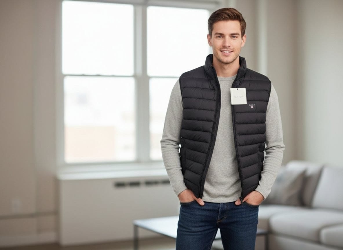 Gant Men's Lightweight Puffer Vest