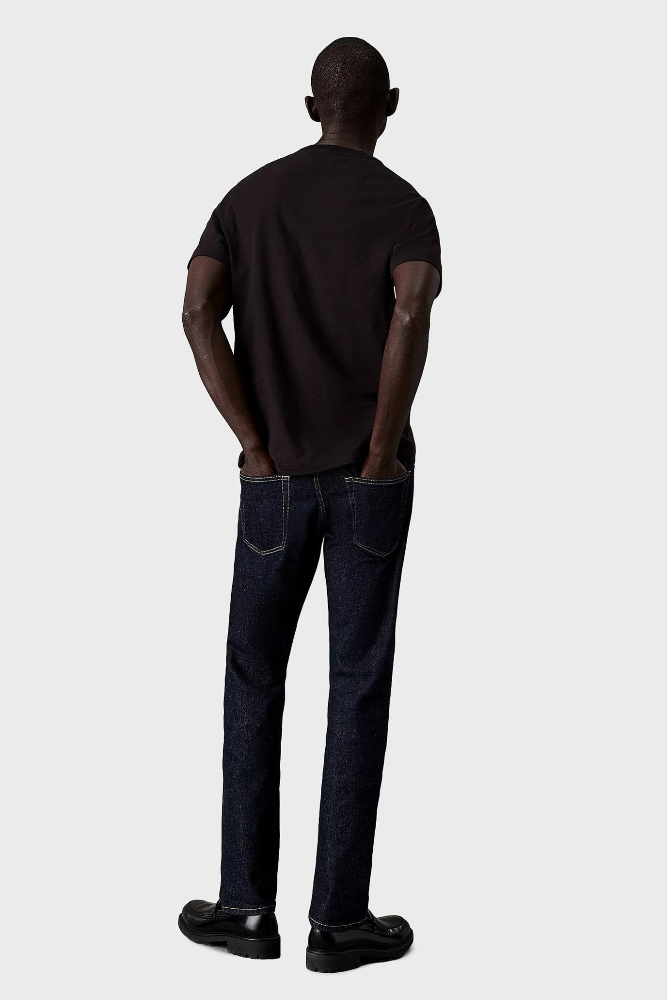 CALVIN KLEIN Midnight Emerald Classic Fit Short Sleeve T-Shirt