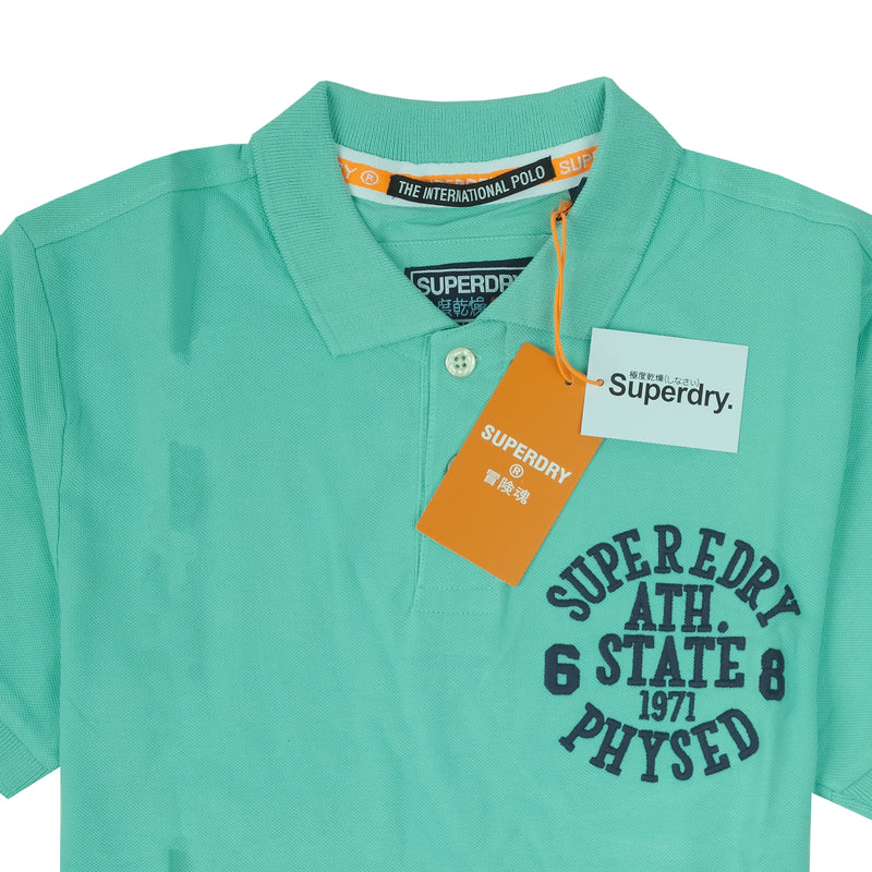 SUPERDRY Aqua Mist Classic Fit Polo Shirt