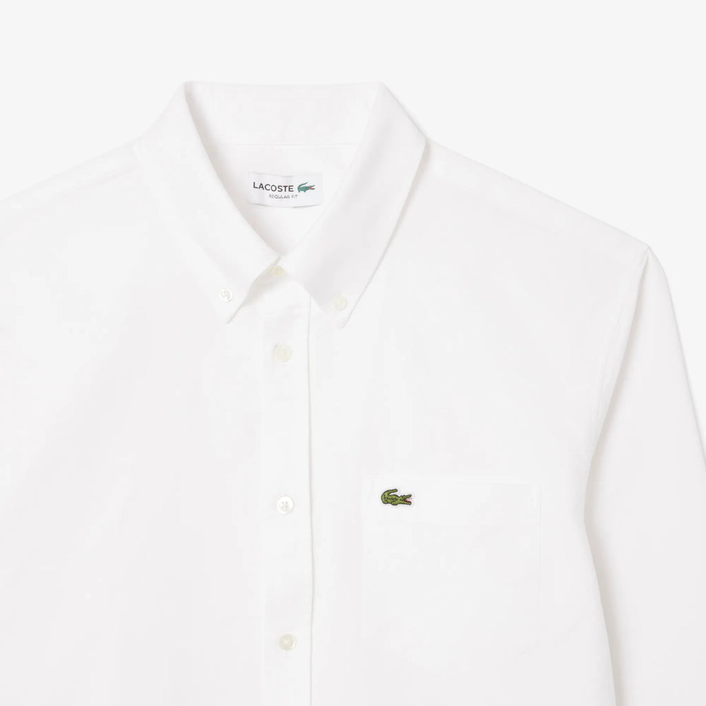 LACOSTE Glimmering Frost Classic Fit Long Sleeve Button-Down Shirt