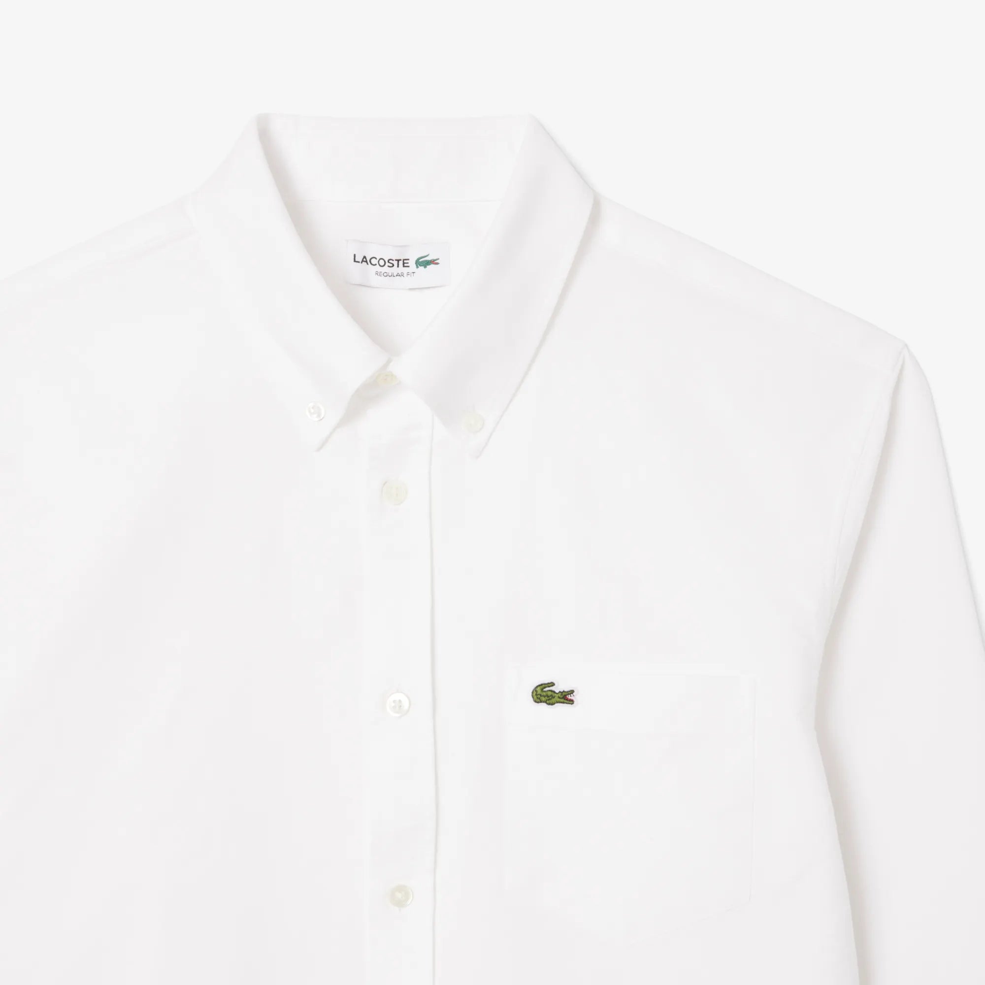 LACOSTE Glimmering Frost Classic Fit Long Sleeve Button-Down Shirt