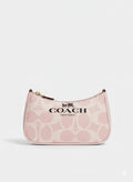 COACH Signature Canvas Mini Bag in Blush