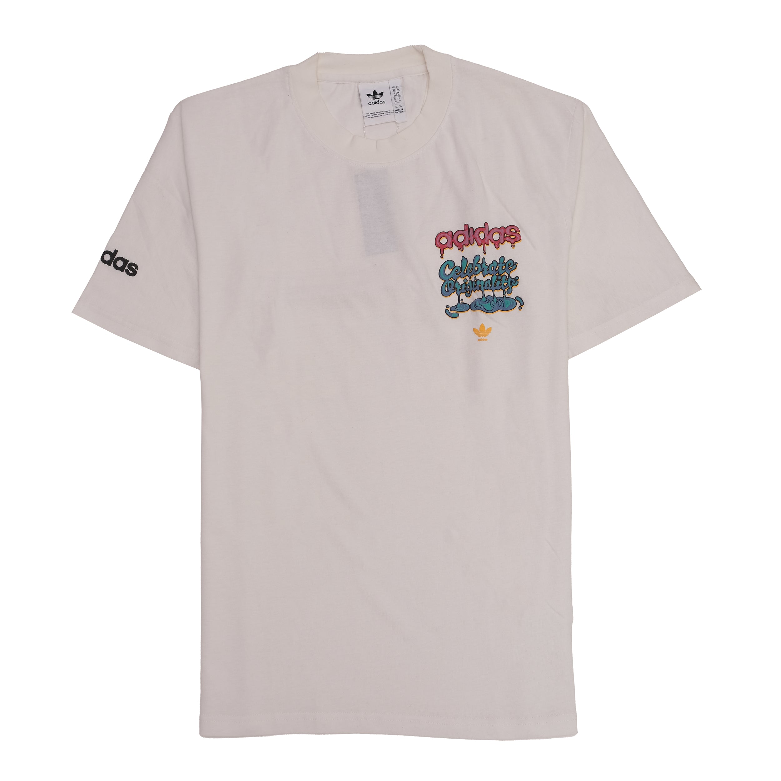 ADIDAS Creamy Cotton Relaxed Fit Graphic Tee