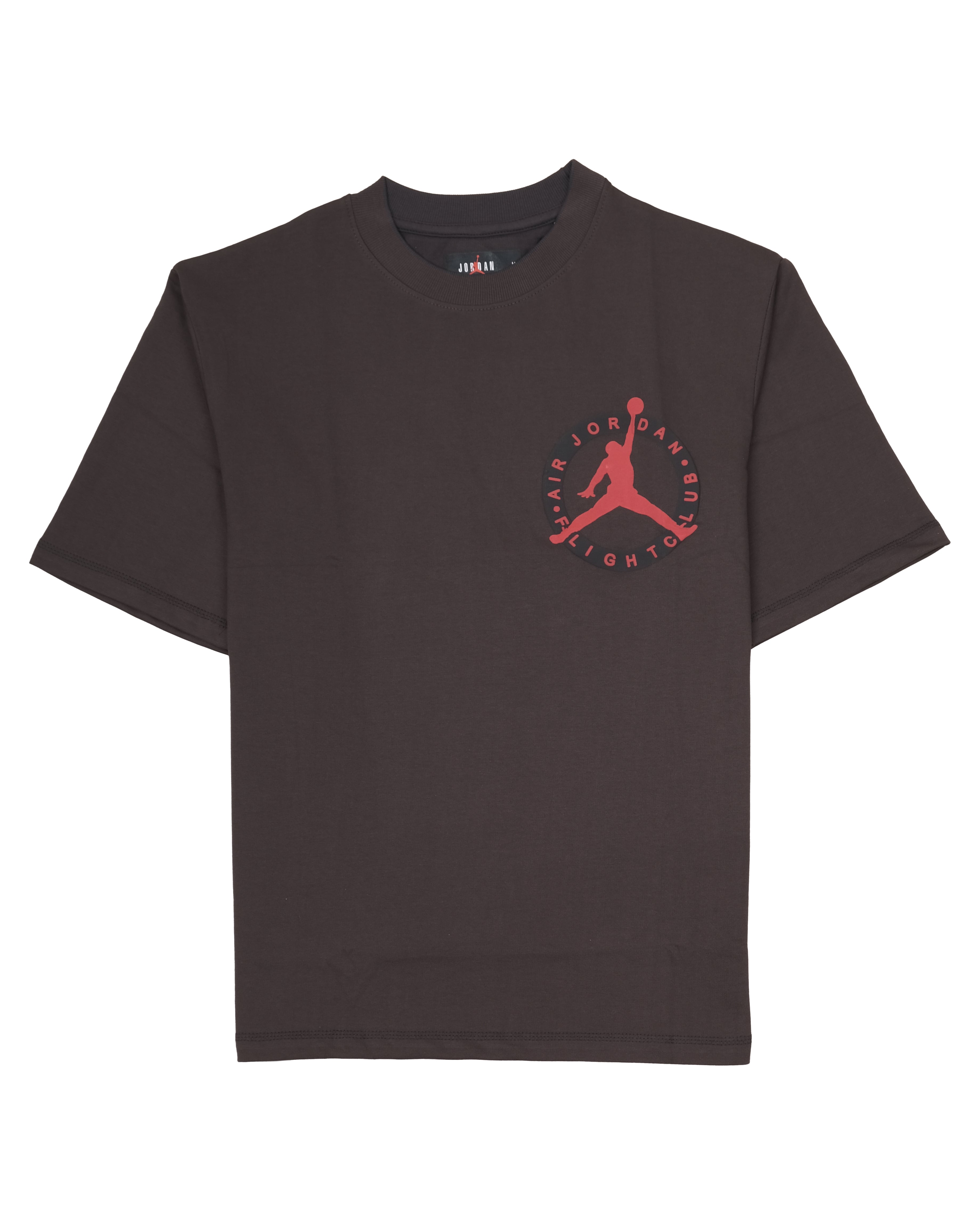 AIR JORDAN Deep Olive Classic Fit Short Sleeve Tee