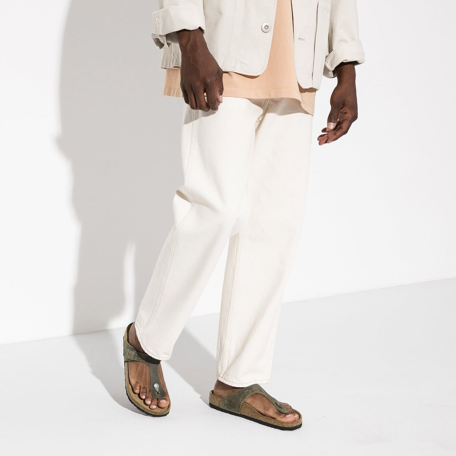 BIRKENSTOCK Onyx Noir Classic Fit Birko Flor Sandals