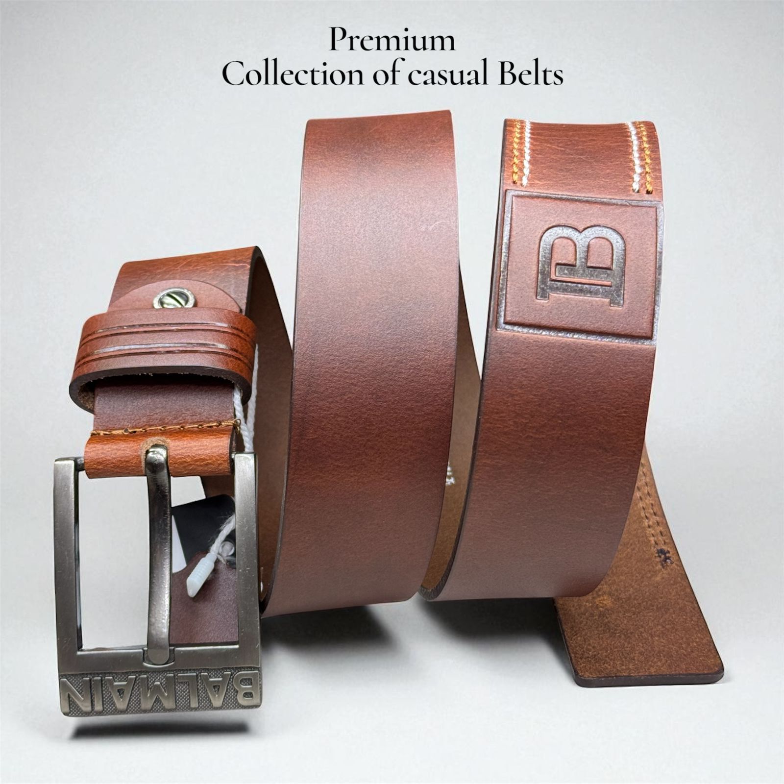Balmain Premium Casual Leather Belt