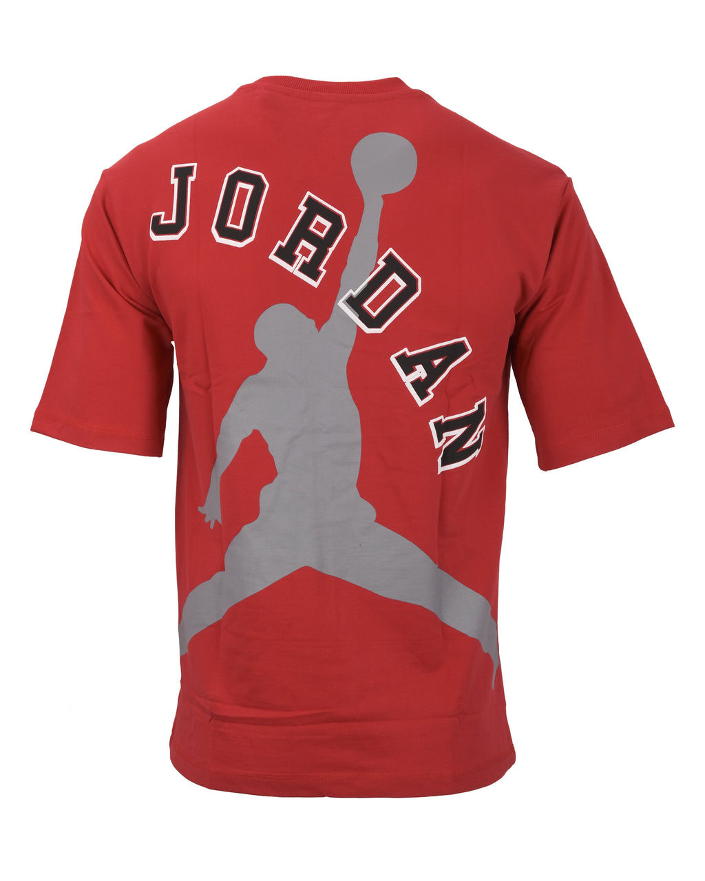 AIR JORDAN Ember Red Classic Fit Crew Neck Tee